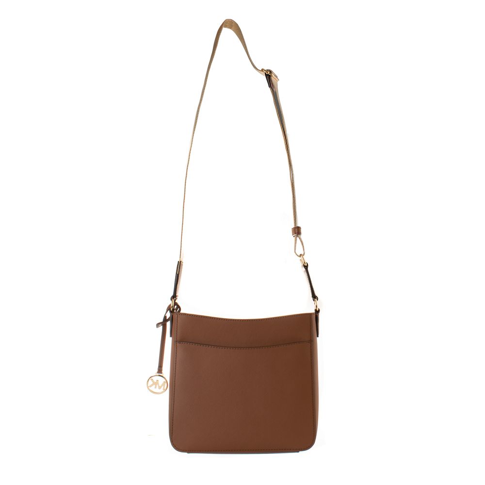 Michael Kors Brown Canvas Crossbody Bag - Image 2