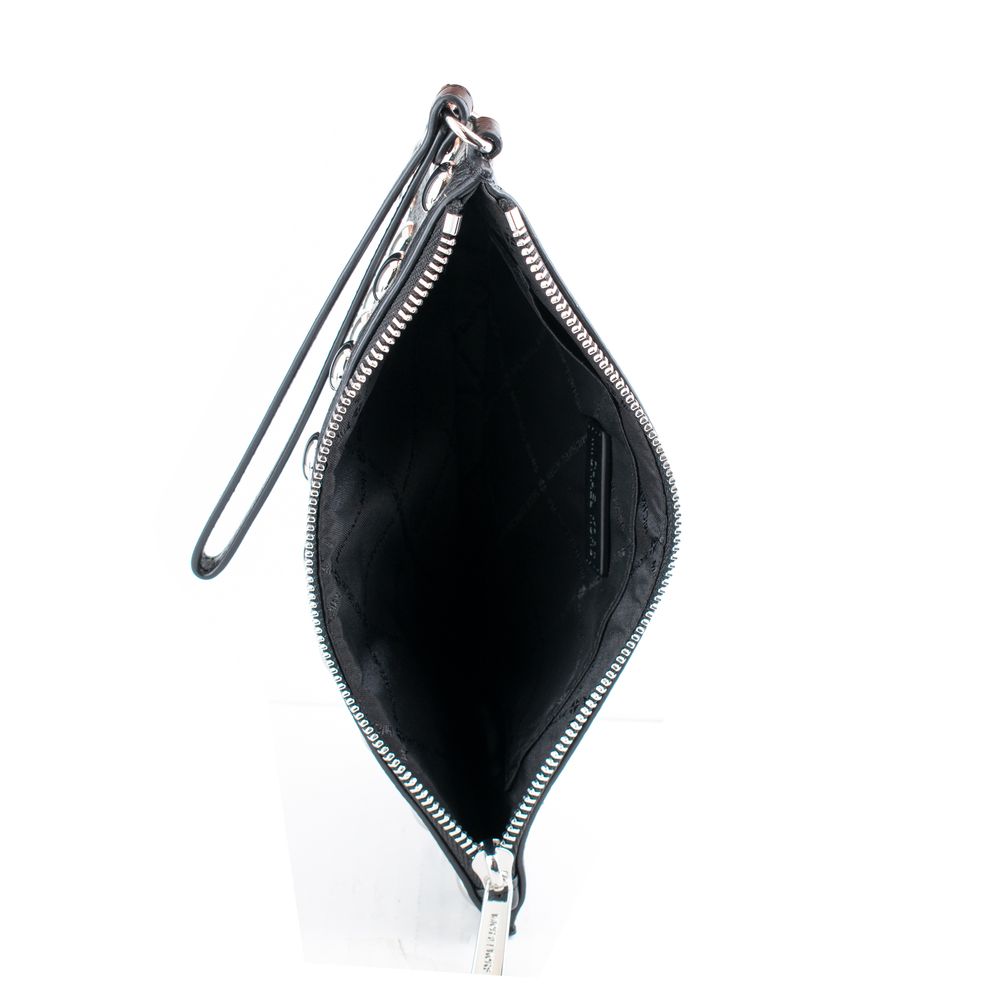 Michael Kors Brown Leather Clutch Bag - Image 3