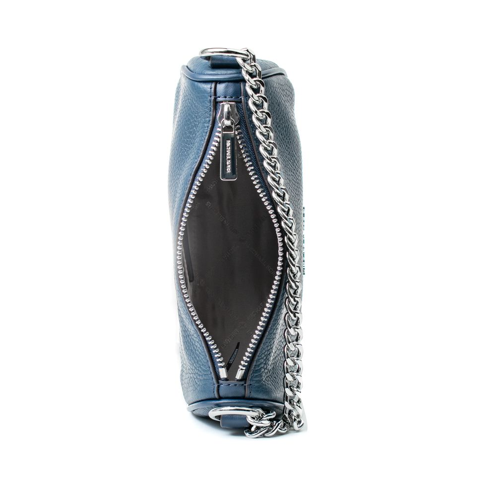 Michael Kors Blue Fur Shoulder Bag - Image 3