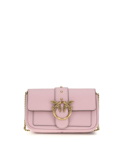 PINKO Multicolor Calf Leather Bos Taurus Shoulder Bag