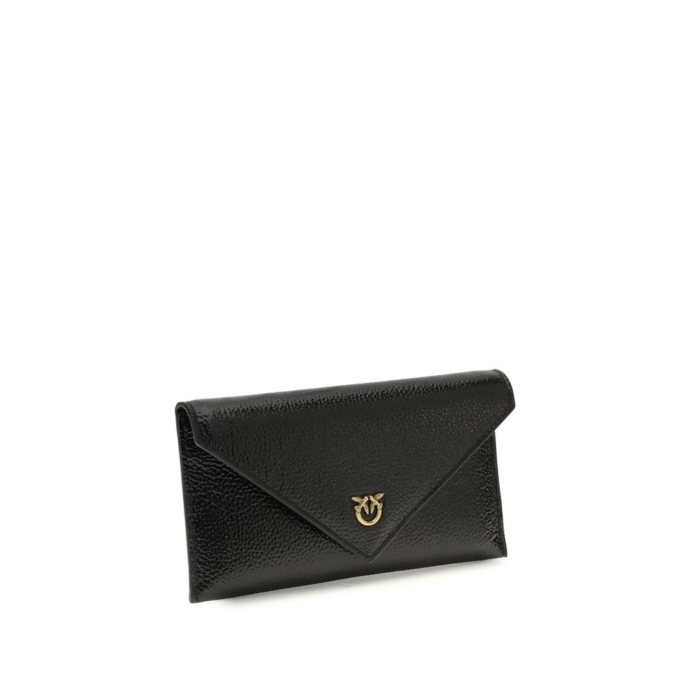PINKO Black Calf Leather Bos Taurus Handbag - Image 2
