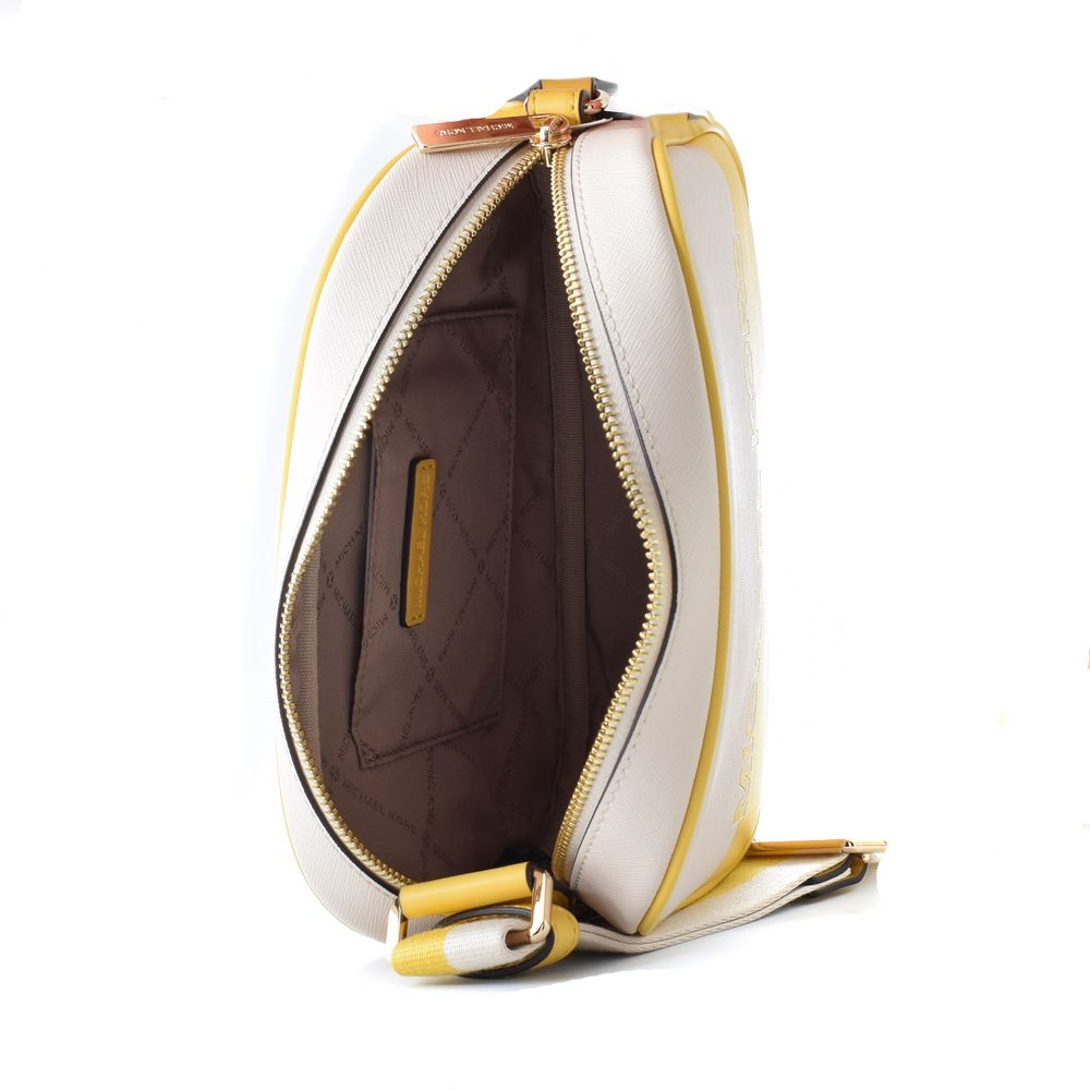 Michael Kors Bicolor Canvas Crossbody Bag - Image 3