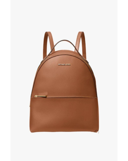 Michael Kors Brown Leather Backpack