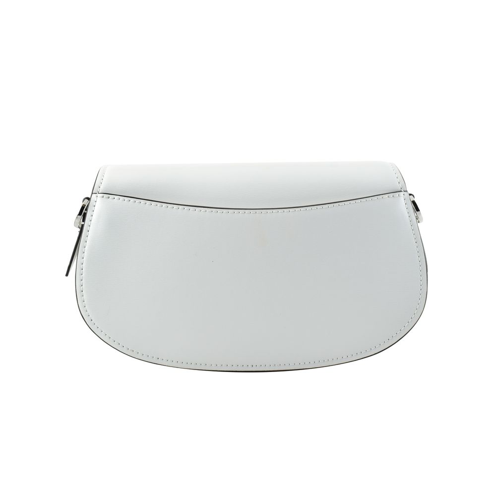 Michael Kors White Leather Shoulder Bag - Image 2