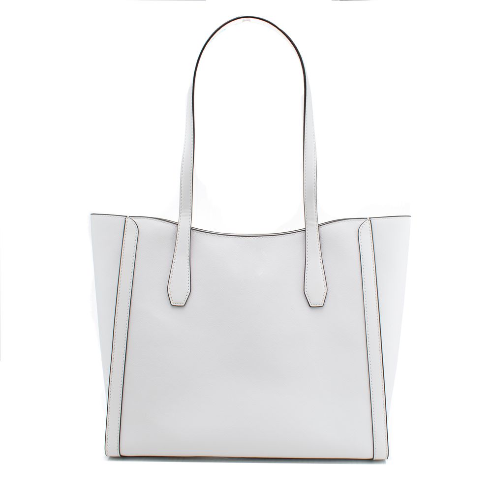 Michael Kors White Canvas Tote Bag - Image 2