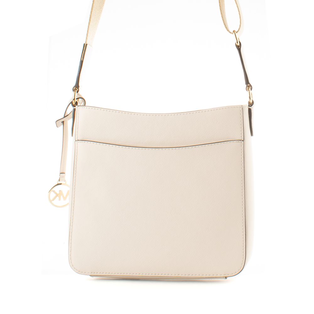 Michael Kors Beige Canvas Crossbody Bag - Image 2