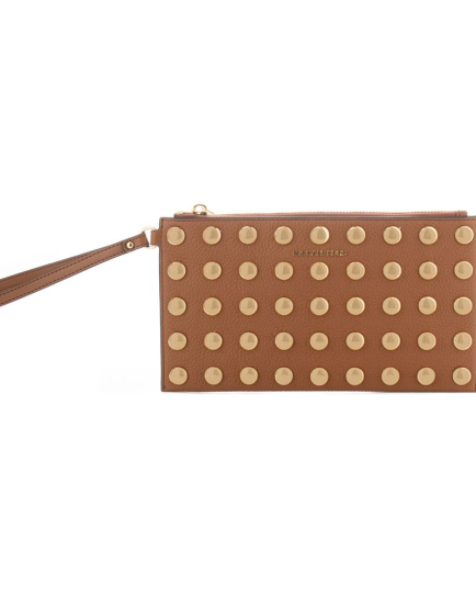 Michael Kors Black Leather Clutch Bag
