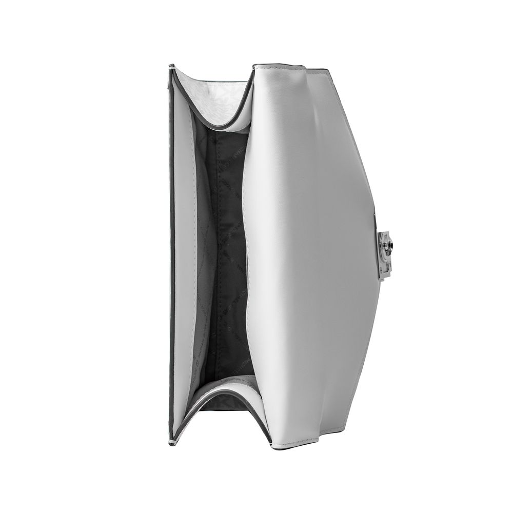 Michael Kors White Canvas Crossbody Bag - Image 3