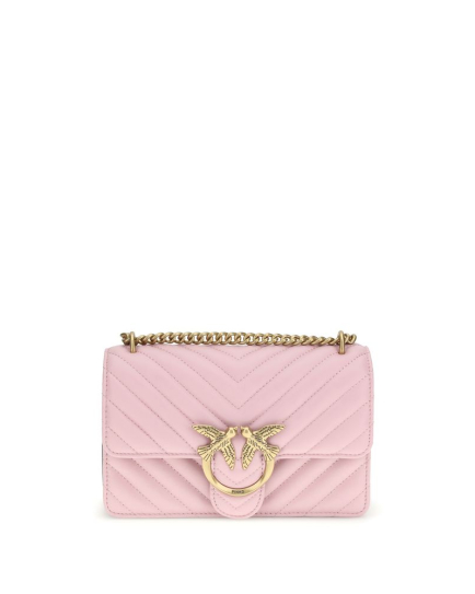 PINKO Multicolor Calf Leather Bos Taurus Shoulder Bag
