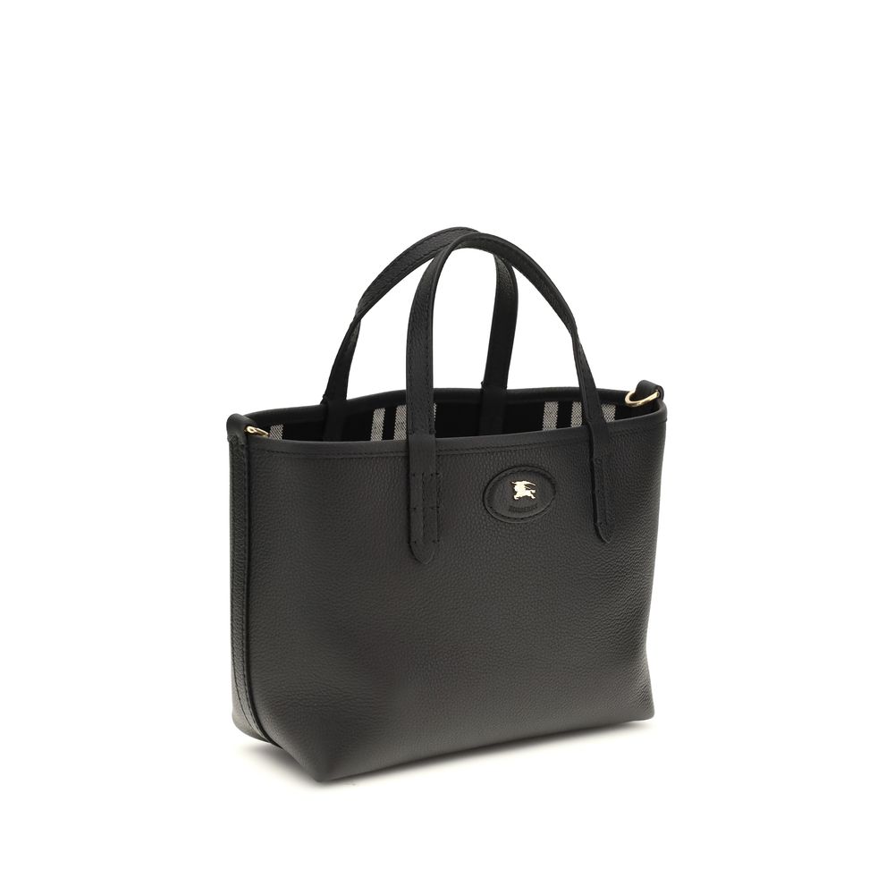 Burberry Black Calf Leather Bos Taurus Shoulder Bag - Image 2