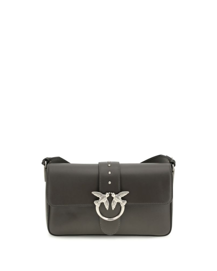 PINKO Bicolor Leather Shoulder Bag