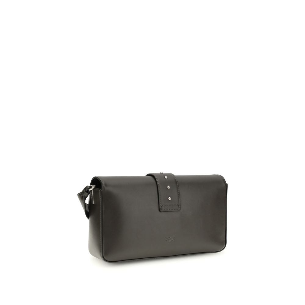 PINKO Bicolor Leather Shoulder Bag - Image 3