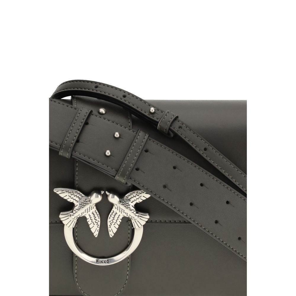 PINKO Bicolor Leather Shoulder Bag - Image 4