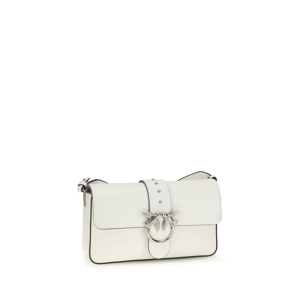 PINKO White Leather Shoulder Bag - Image 2