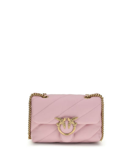 PINKO Multicolor Calf Leather Bos Taurus Shoulder Bag