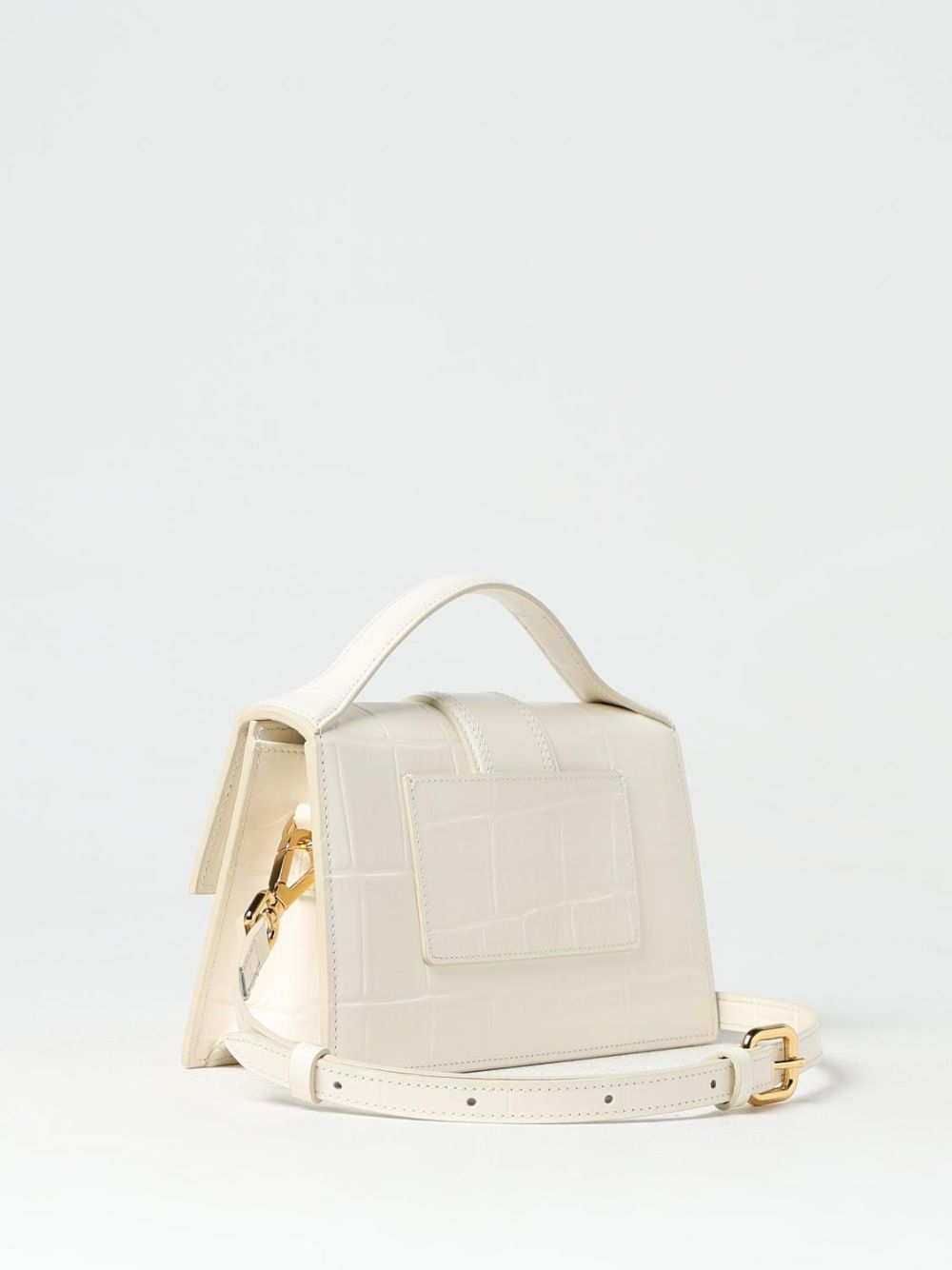 Jacquemus Ivory Cocco Le Grand Bambino Handbag - Image 2