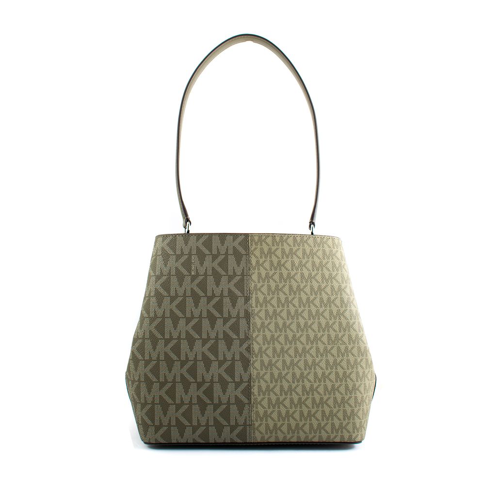 Michael Kors Bicolor Canvas Shoulder Bag - Image 2