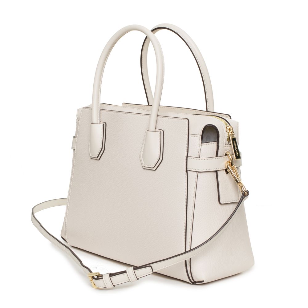 Michael Kors Beige Leather Handbag - Image 2