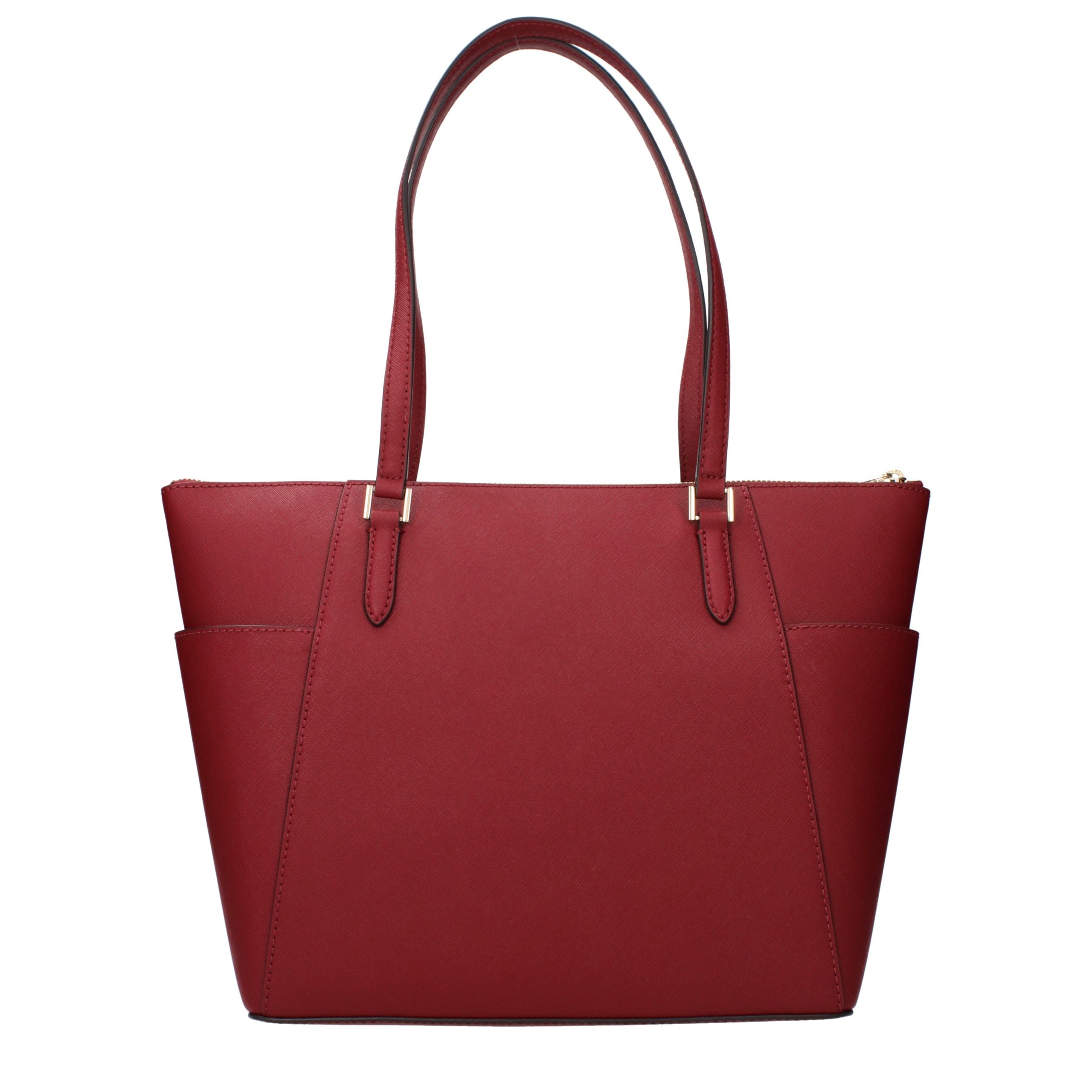 Michael Kors Red Leather Shoulder Bag - Image 3