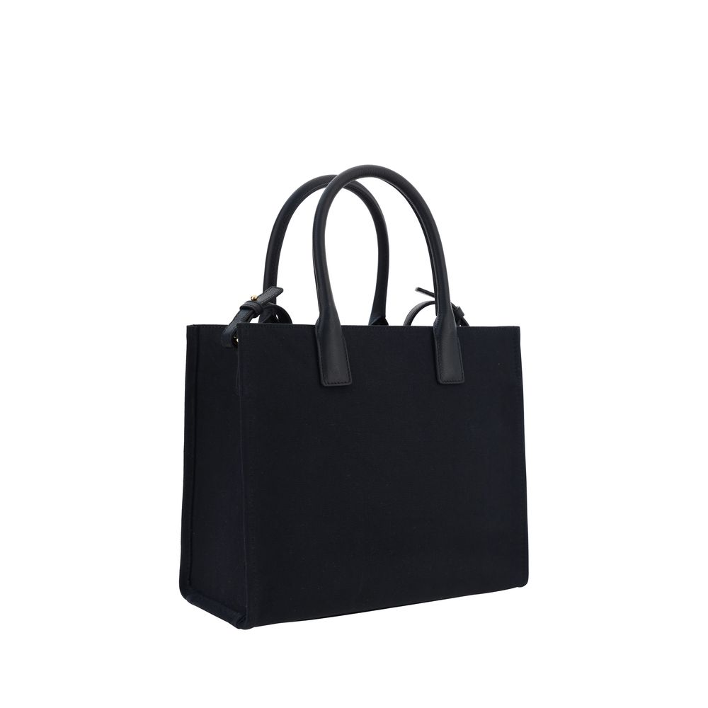 Versace Black Cotton Shoulder Bag - Image 3