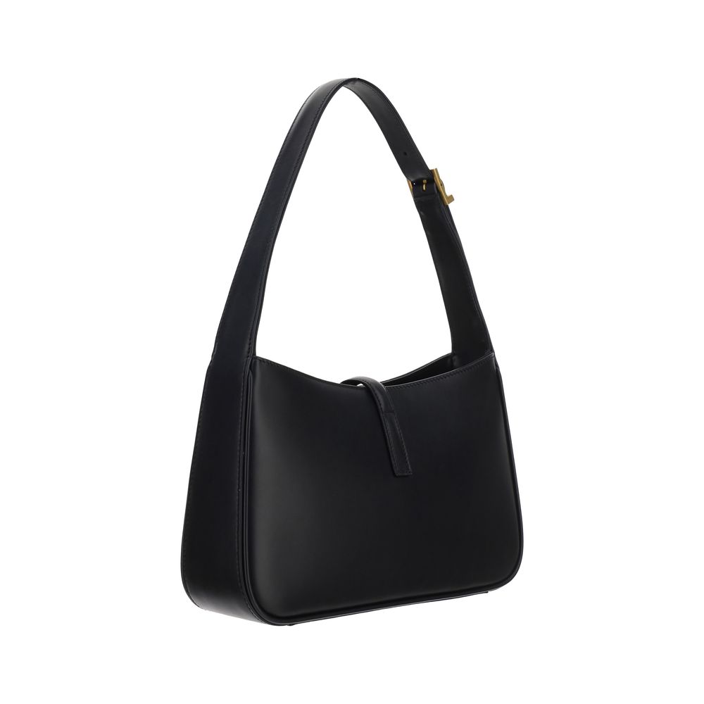 Saint Laurent Black Calf Leather Bos Taurus Handbag - Image 3