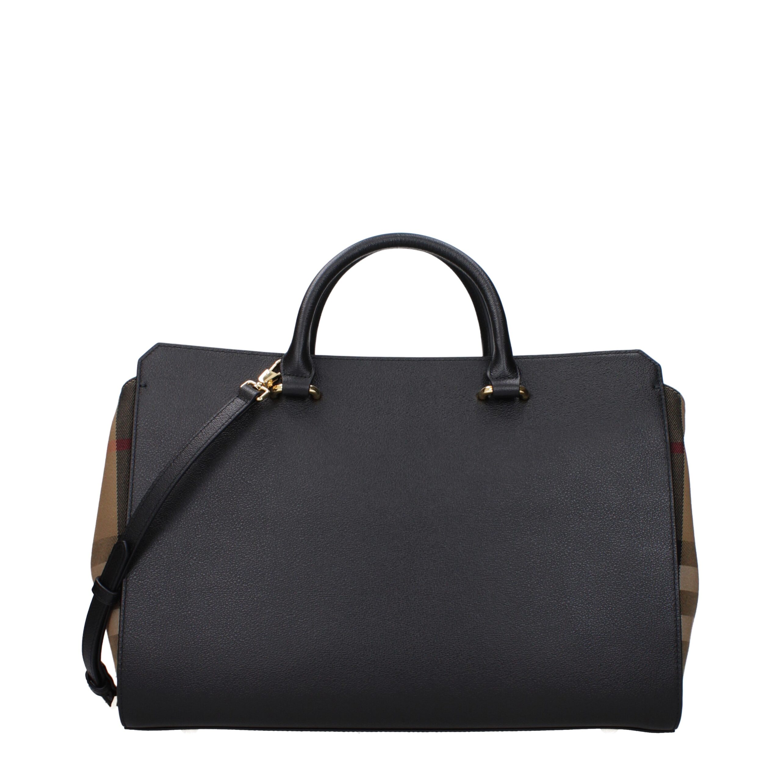 Burberry Black Leather Handbag - Image 3