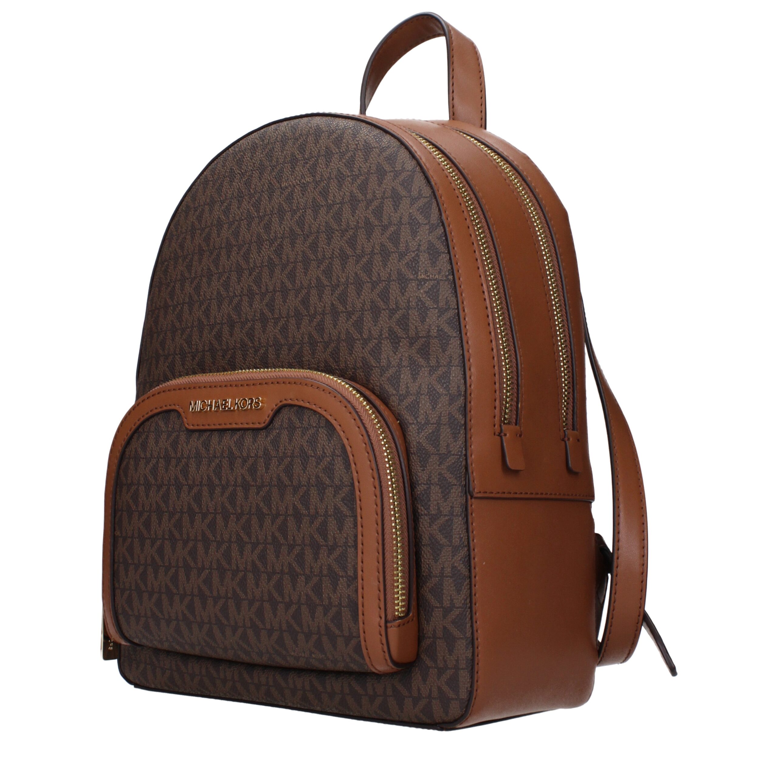Michael Kors Brown Fabric Backpack - Image 2