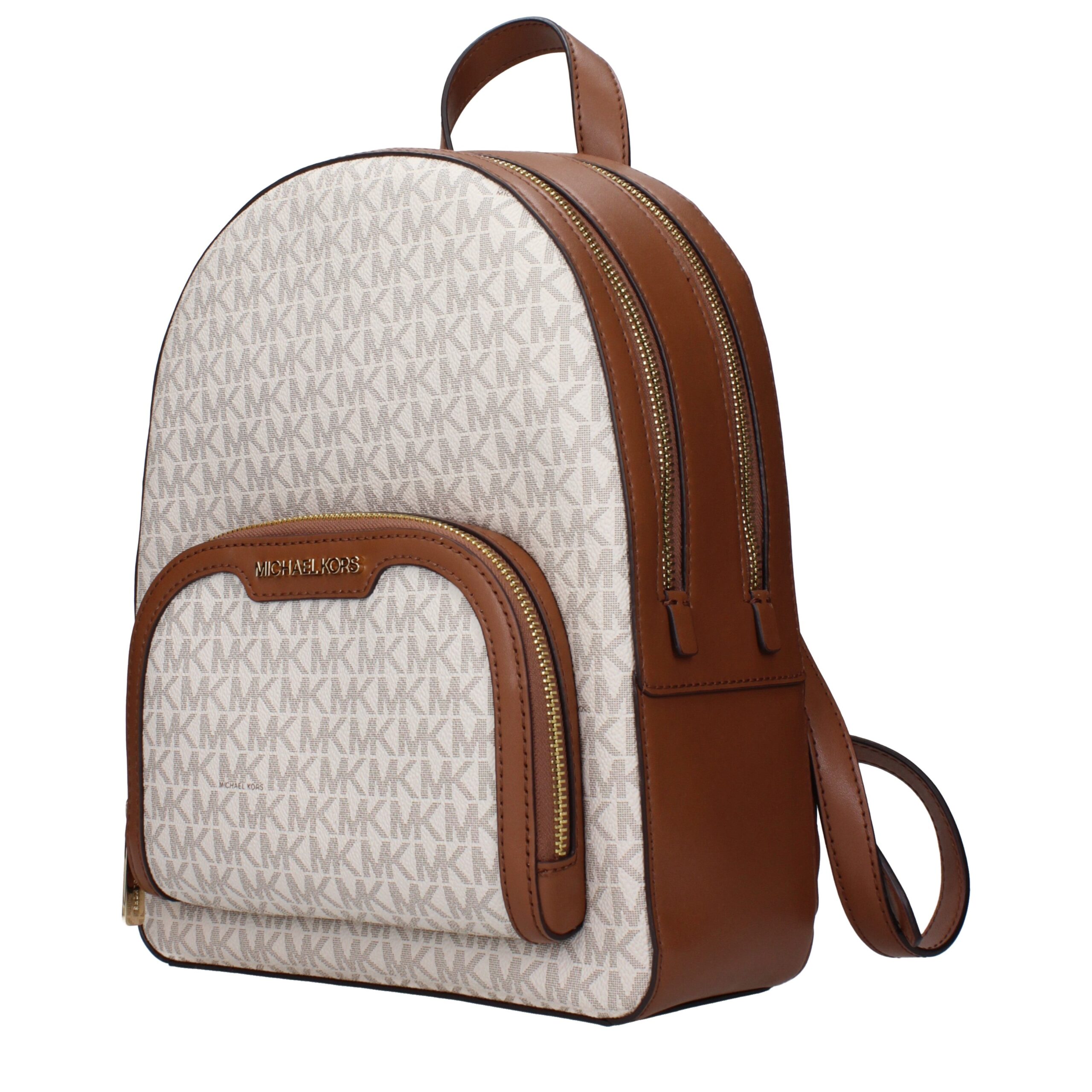 Michael Kors Beige Fabric Backpack - Image 2