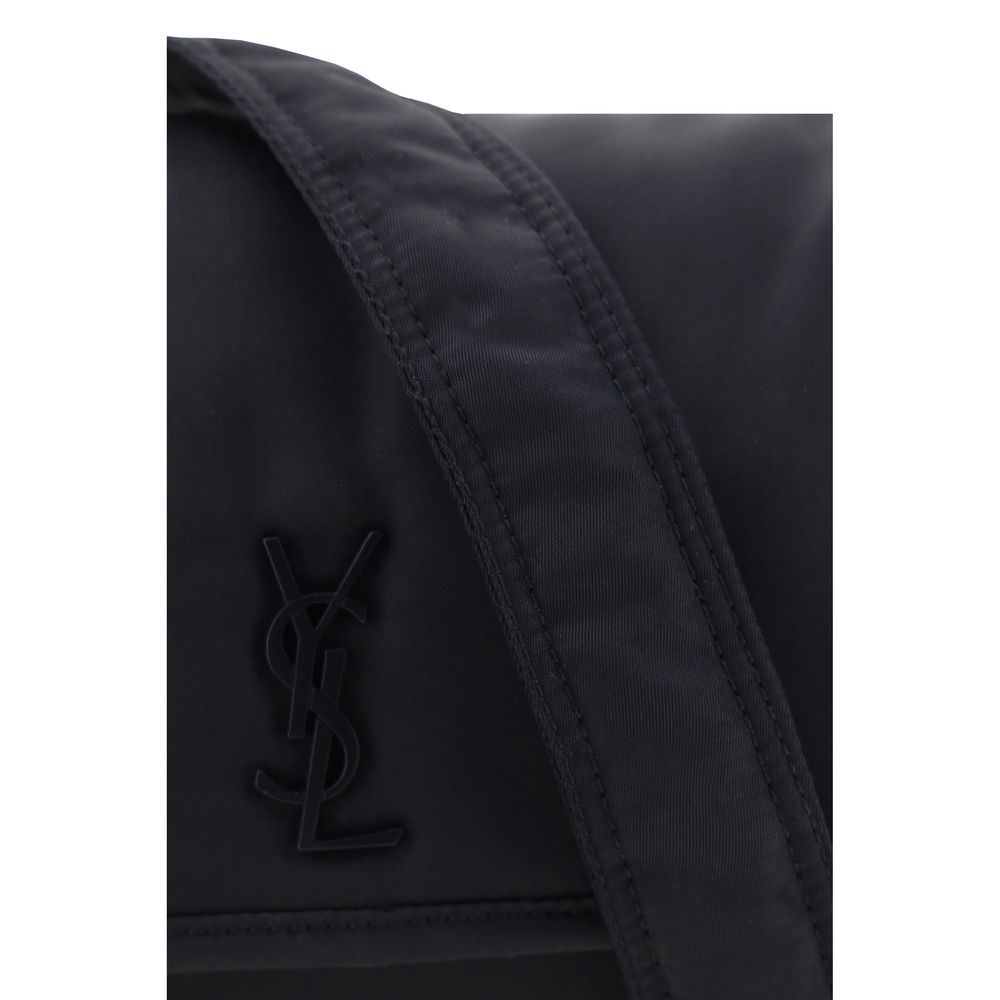 Saint Laurent Black Polyamide Shoulder Bag - Image 4