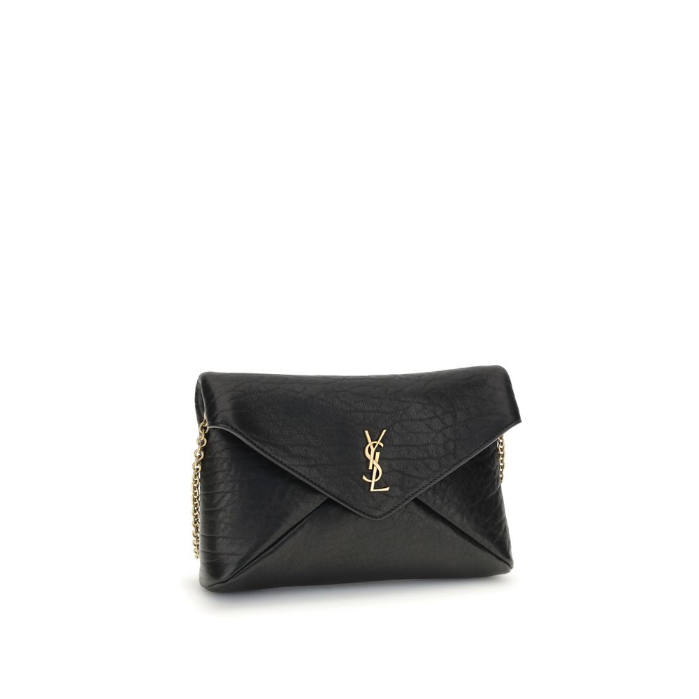 Saint Laurent Cassandre chain Clutch Bag - Image 2