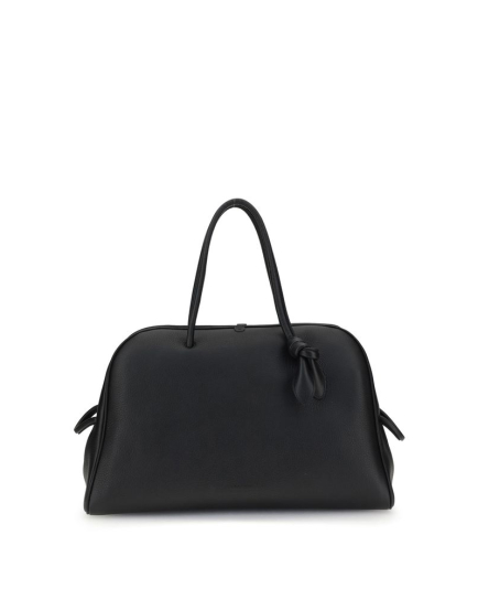 Jacquemus Black Calf Leather Bos Taurus Handbag