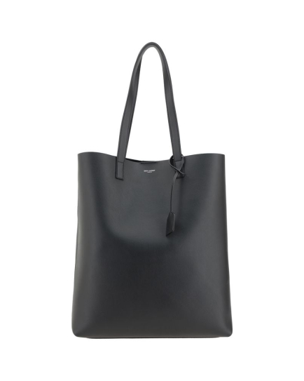 Saint Laurent Black Calf Leather Bos Taurus Handbag