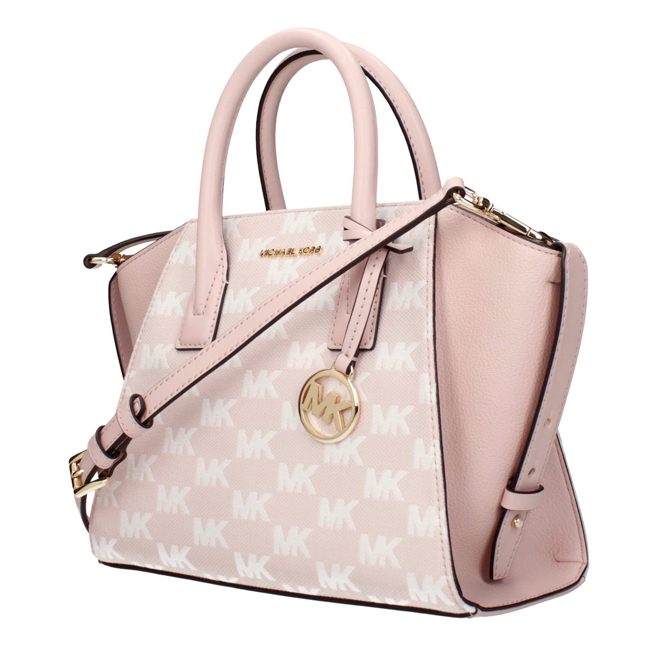 Michael Kors Pink Fabric Handbag - Image 2