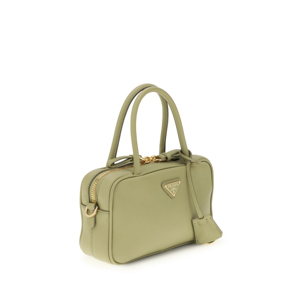 Prada Bicolor Calf Leather Bos Taurus Handbag - Image 2