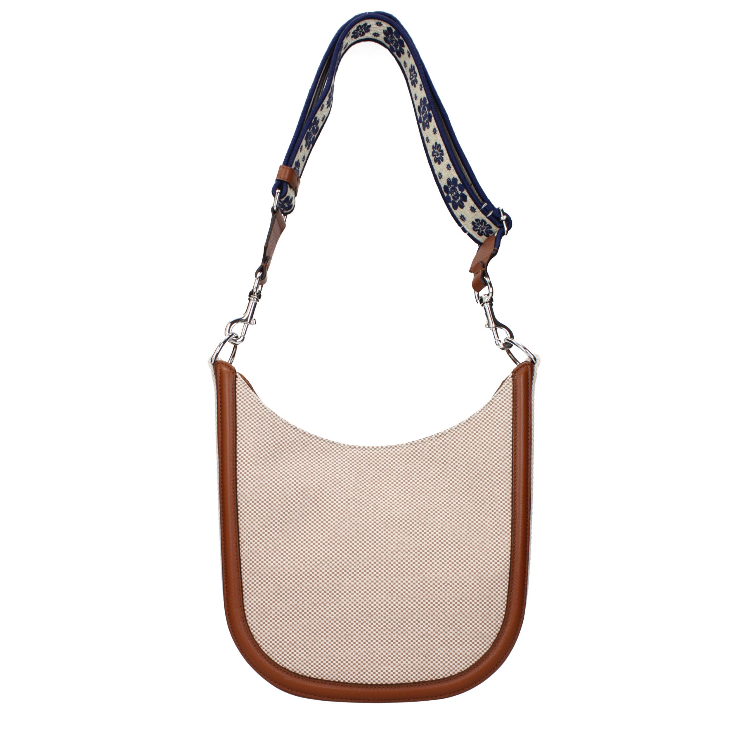 Valentino Garavani Beige Fabric Crossbody Bag - Image 3