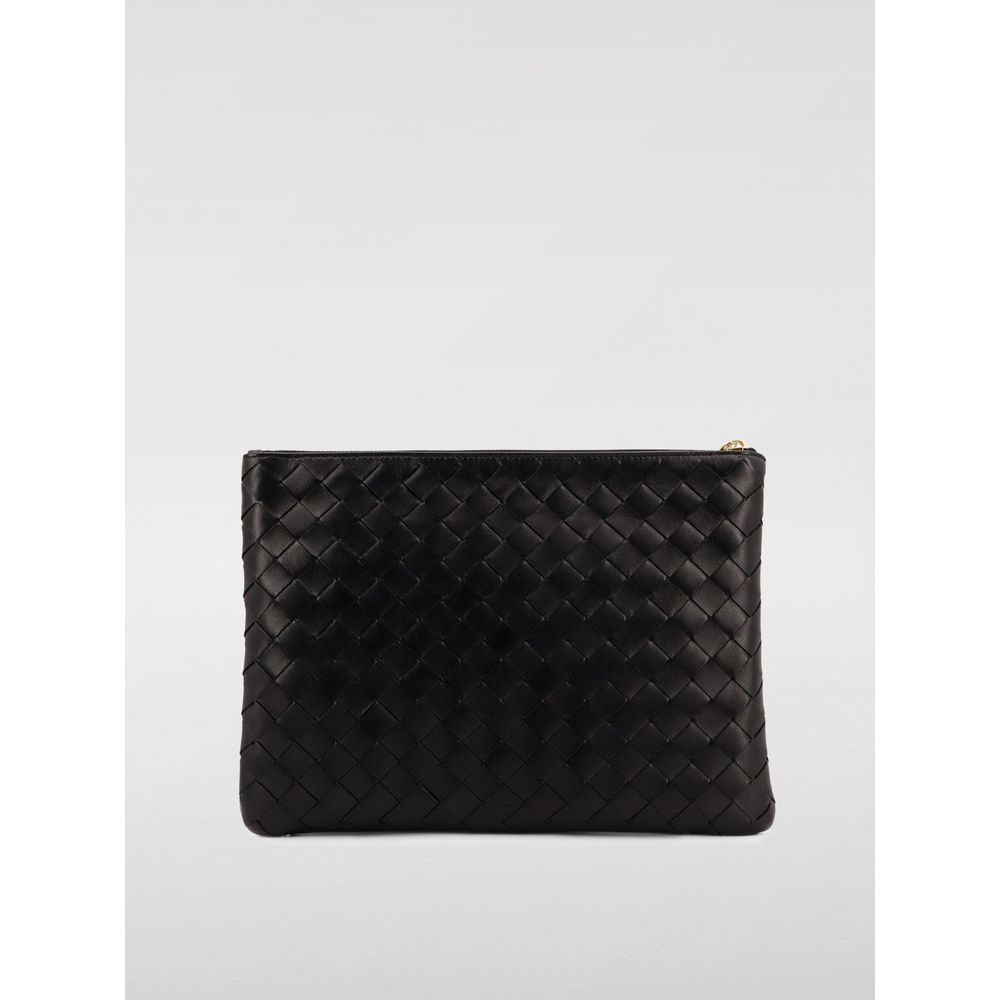Bottega Veneta Black Leather Handbag - Image 2