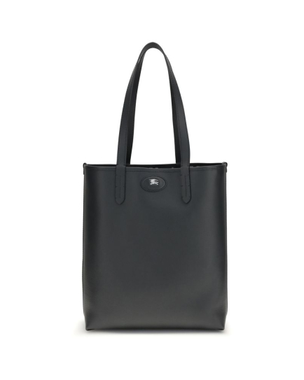 Burberry Black Calf Leather Bos Taurus Shoulder Bag