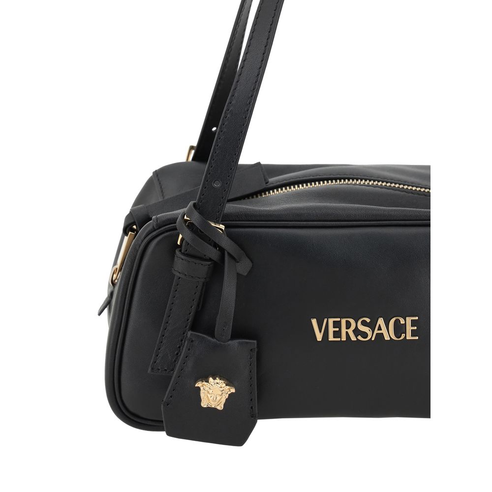 Versace Black Lamb Ovis Aries Aries Shoulder Bag - Image 4