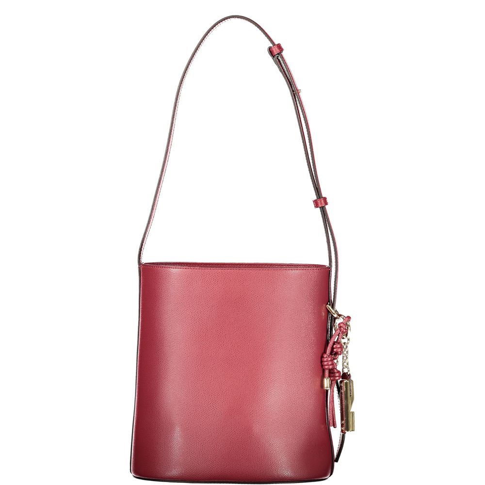 Furla Rosso Leather Woman Bucket Bag - Image 3
