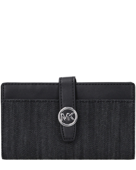 Michael Kors Black Fabric Wallet