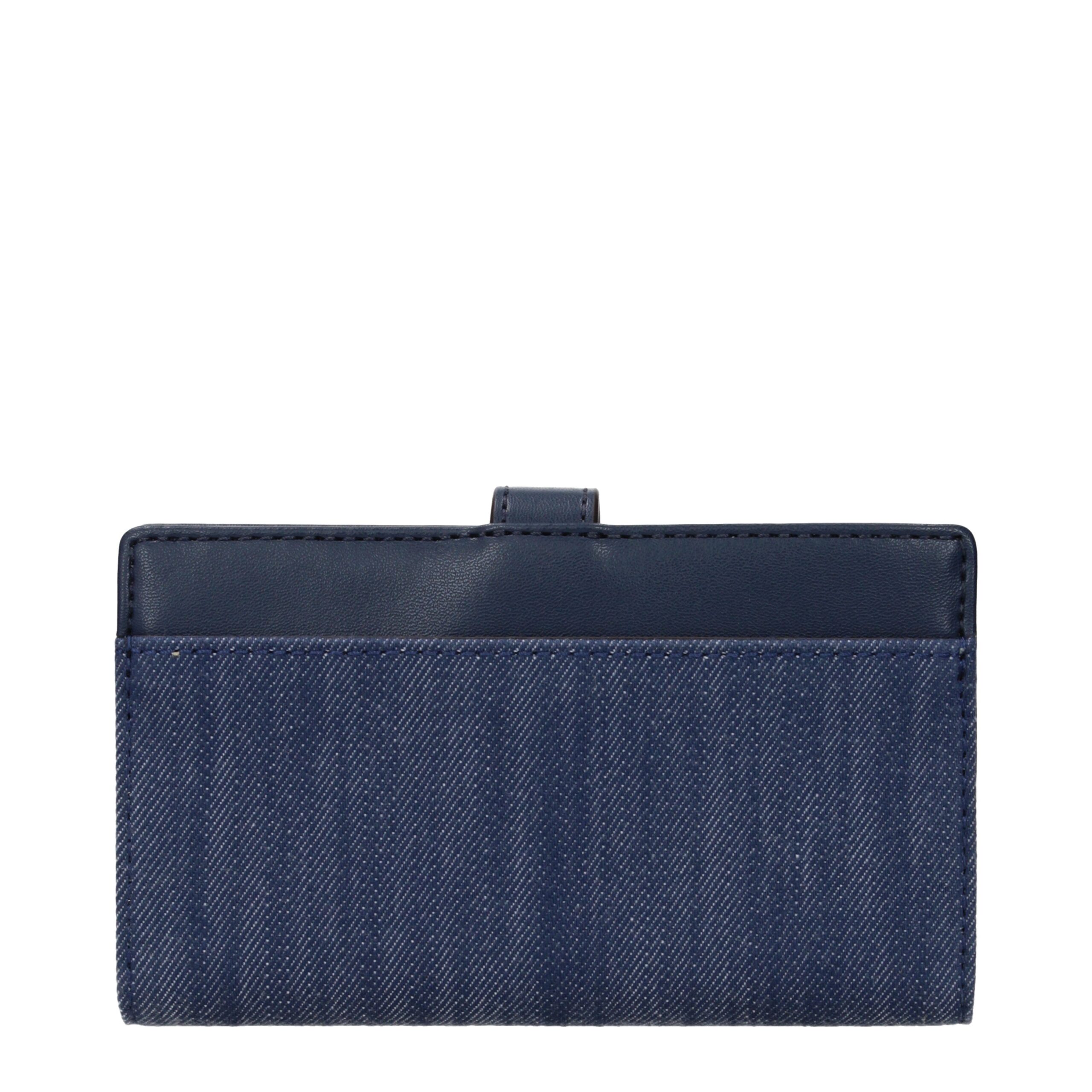 Michael Kors Blue Fabric Wallet - Image 2