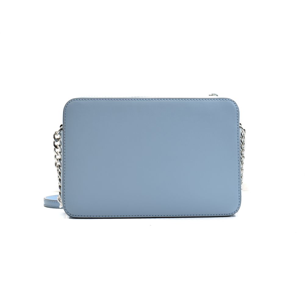 Michael Kors Blue Leather Crossbody Bag - Image 2
