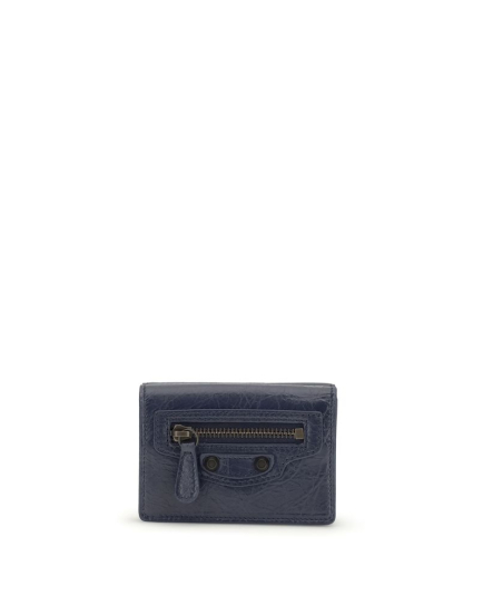 Balenciaga Blue Lamb Ovis Aries Aries Wallet