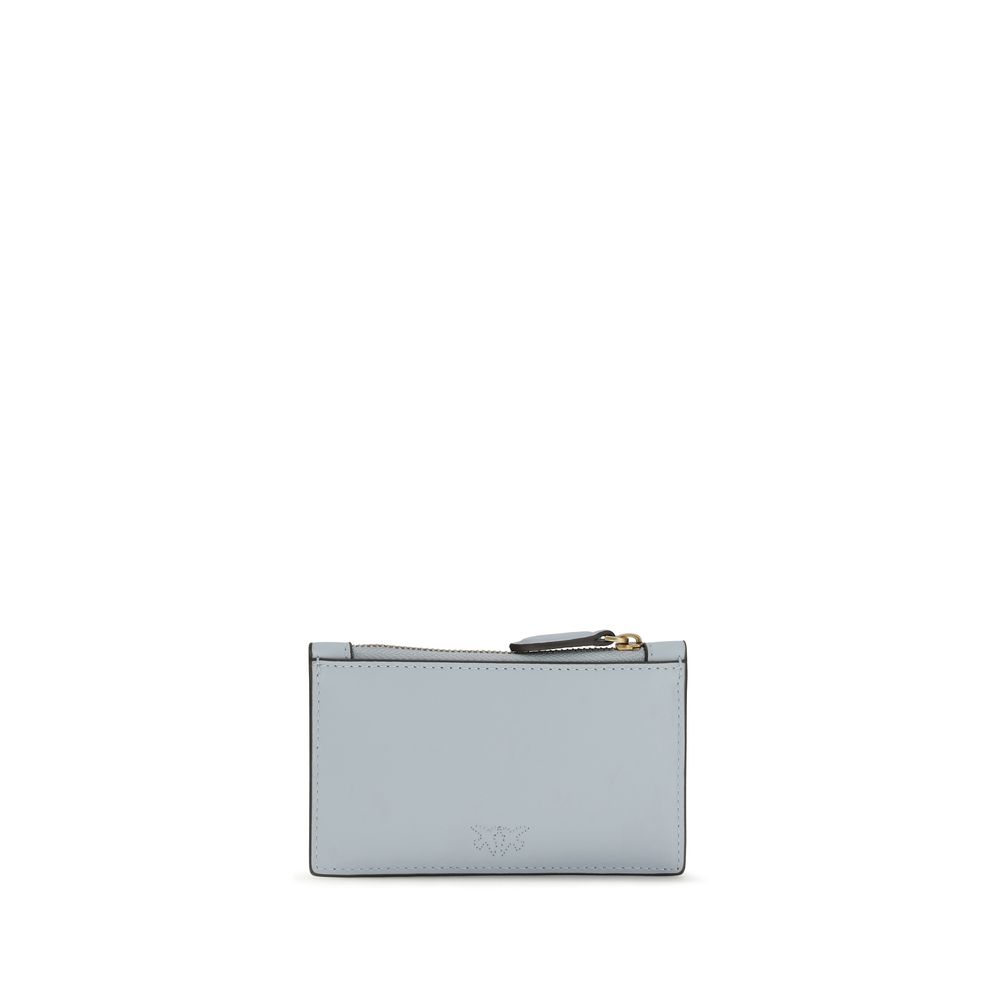 PINKO Blue Calf Leather Bos Taurus Wallet - Image 2