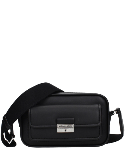 Michael Kors Black Leather Crossbody Bag