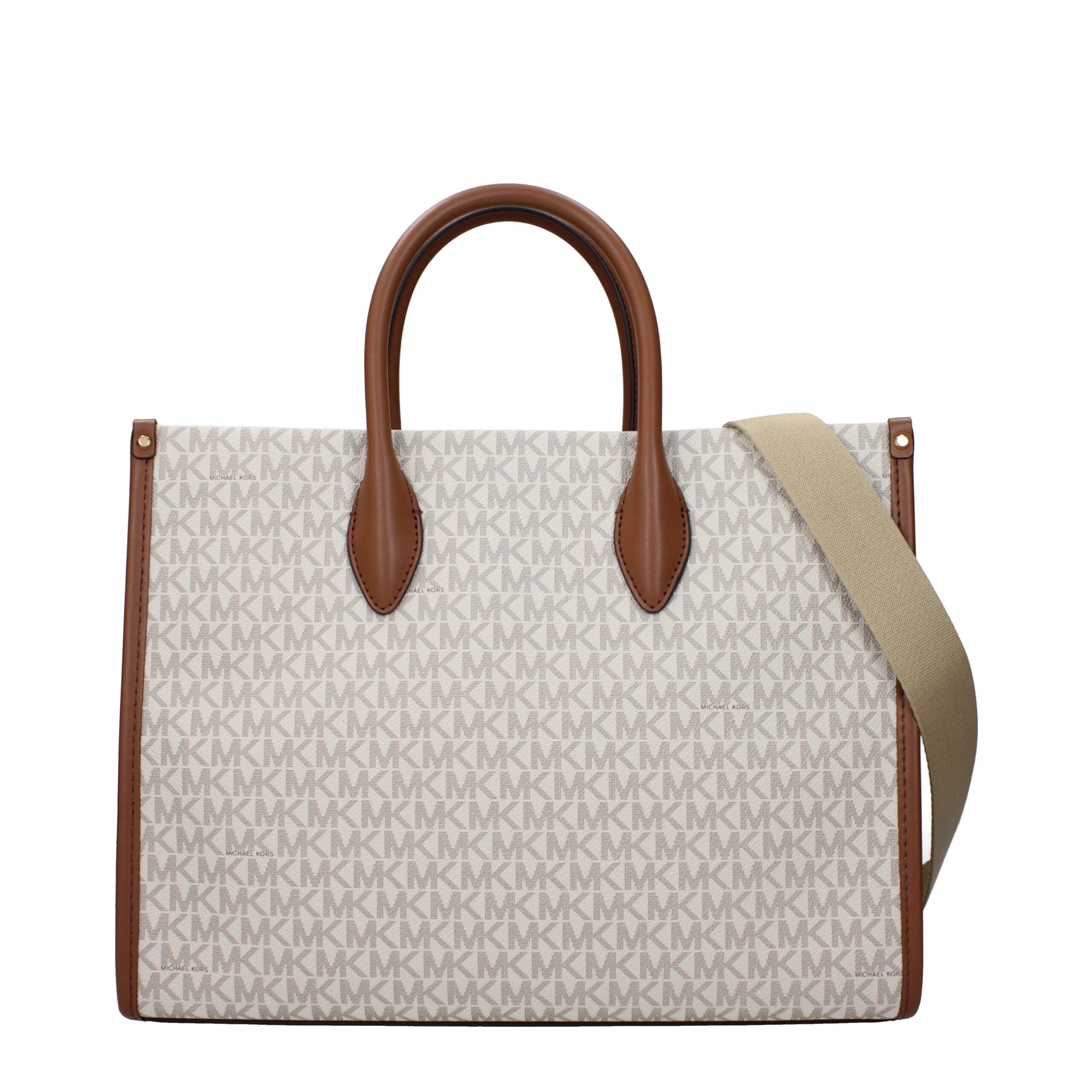 Michael Kors Beige Fabric Handbag - Image 3