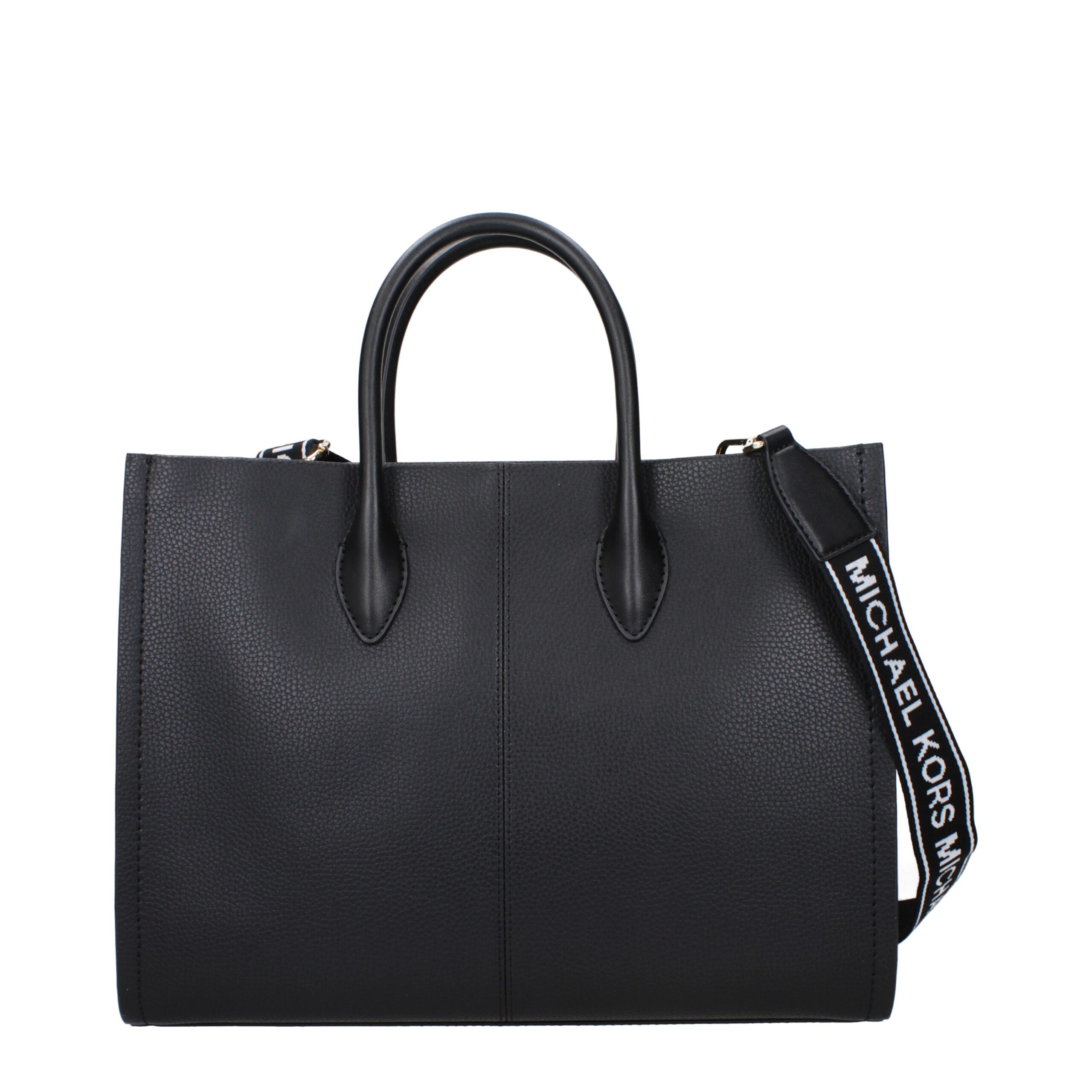 Michael Kors Black Leather Handbag - Image 3
