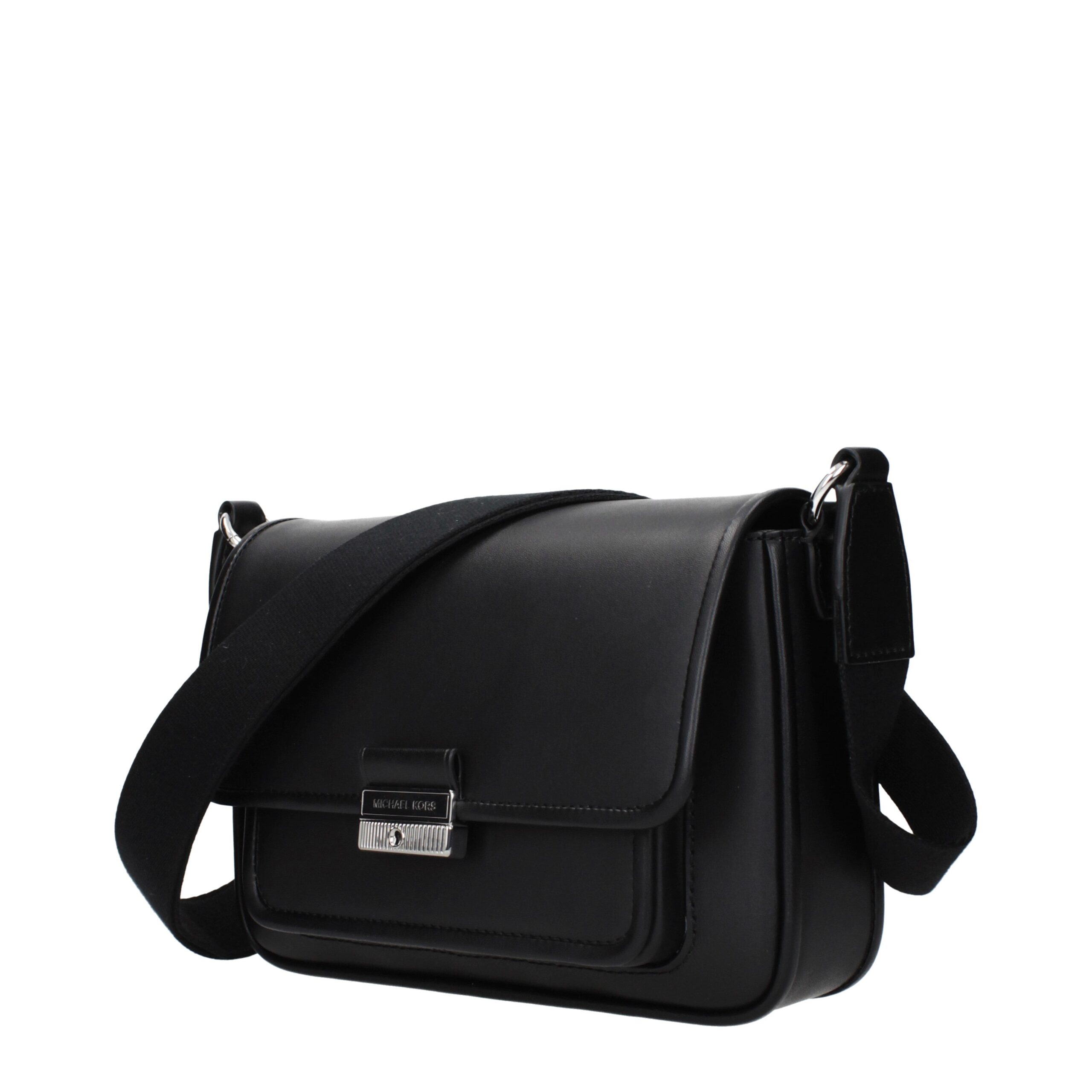 Michael Kors Black Leather Crossbody Bag - Image 2
