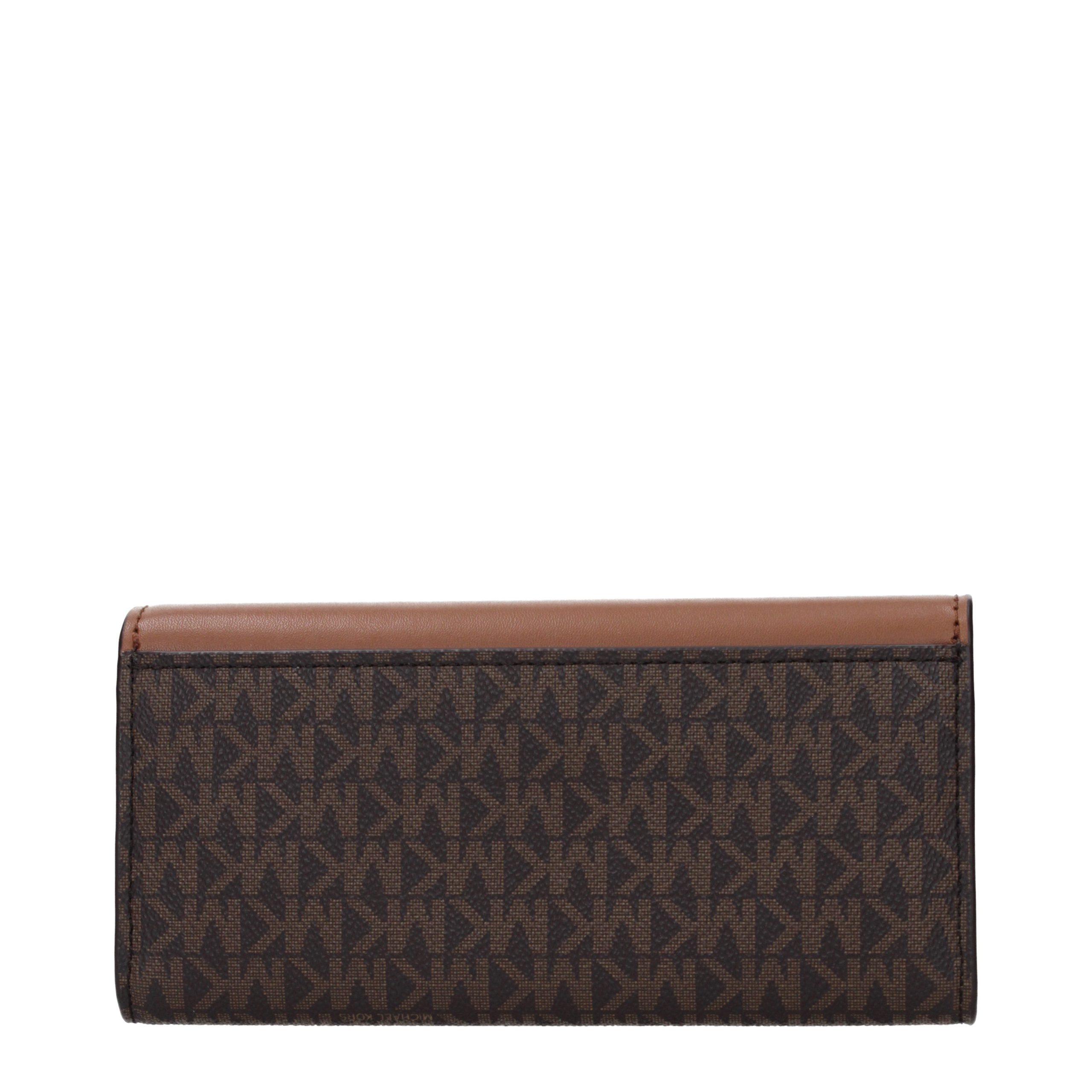 Michael Kors Brown Fabric Wallet - Image 2