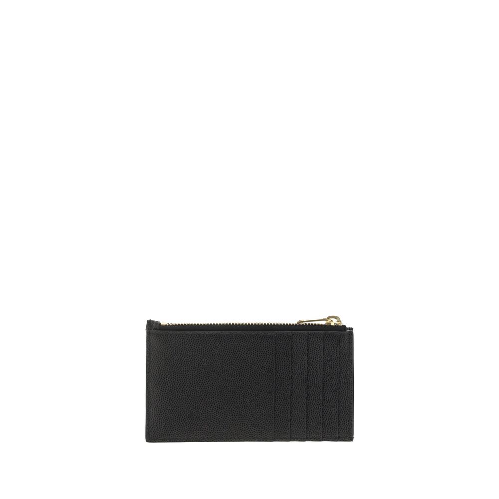 Saint Laurent Black Calf Leather Bos Taurus Wallet - Image 2
